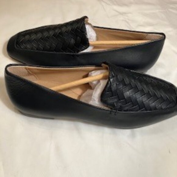 Banana Republic Soft Snip Loafer-Woven Navy Blue 7 - Picture 6 of 9